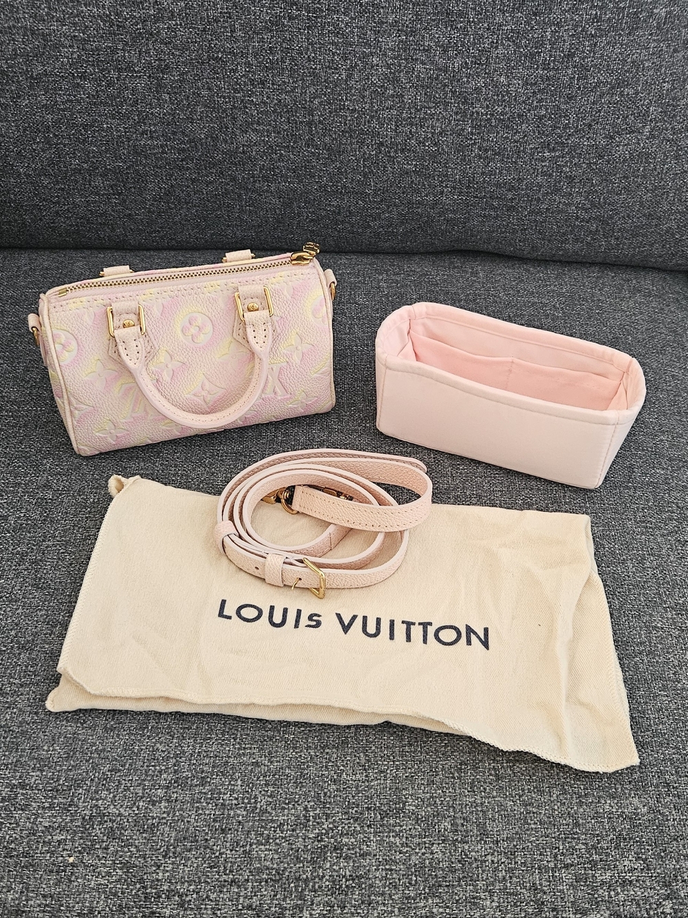 Louis Vuitton 2022 Limited Edition Stardust Nano Speedy